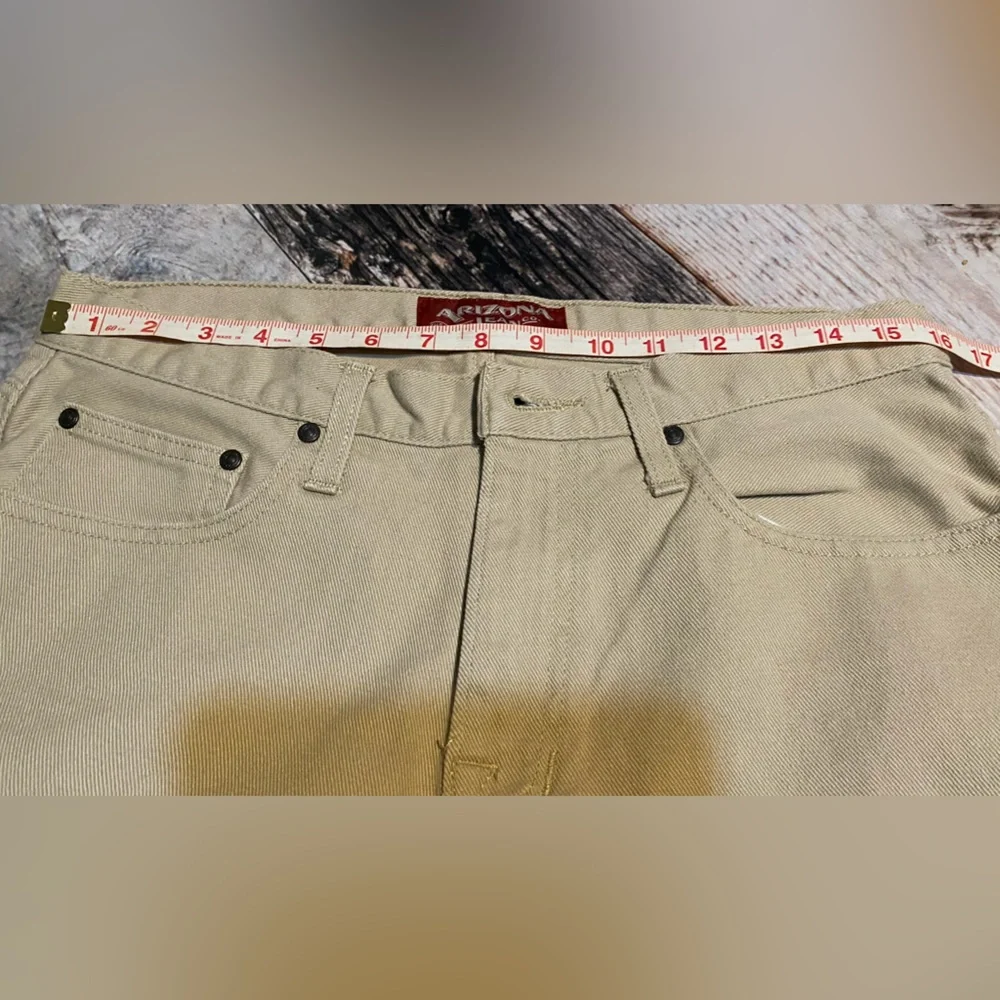 MENS ARIZONA’S JEANS SLIM STRAIGHT 32x34 light Taupe